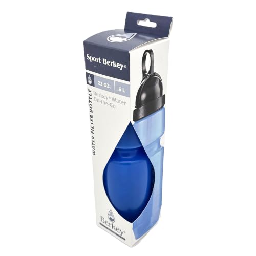 Sport Berkey Water Filter Bottle Ideal for Off
