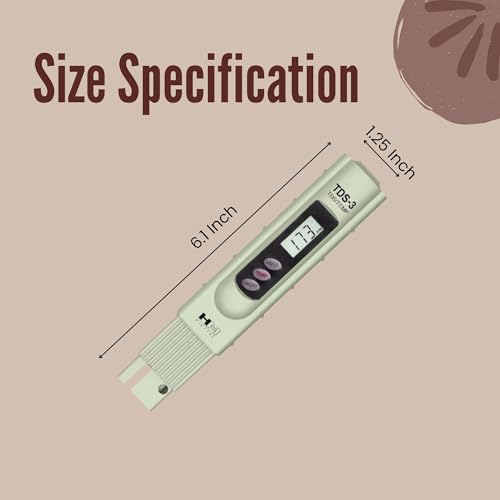TDS 3 Handheld TDS Meter With Carrying Case