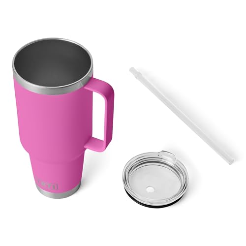 Rambler 42 oz Tumbler with Handle and Straw Lid
