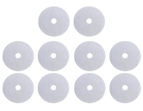 10 Pcs Universal Cloth Dryer Exhaust Filter Portable Dryer Replacement Lint Filter Air Intake Paper Filters for Chef Dryer