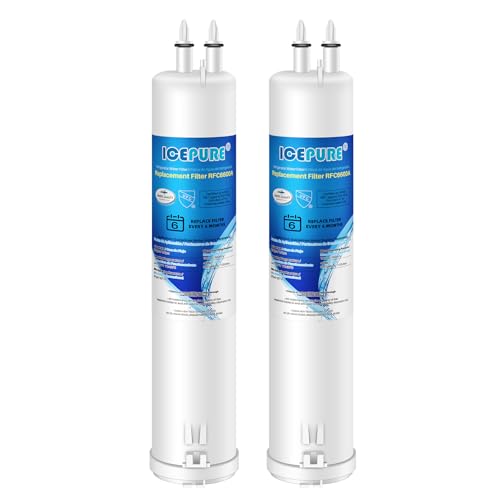 RFC6600A Refrigerator Water Filter Replacement for 4396841 (2 Count)