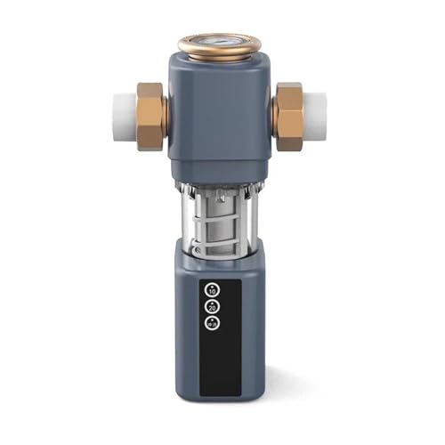 Automatic Flushing Backwash Prefilter Spin Down Sediment Water Filter Central Whole House Purifier System