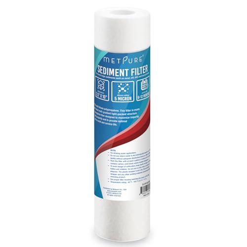 5 Micron 2.5"x10" Sediment Water Filter (6 Count)