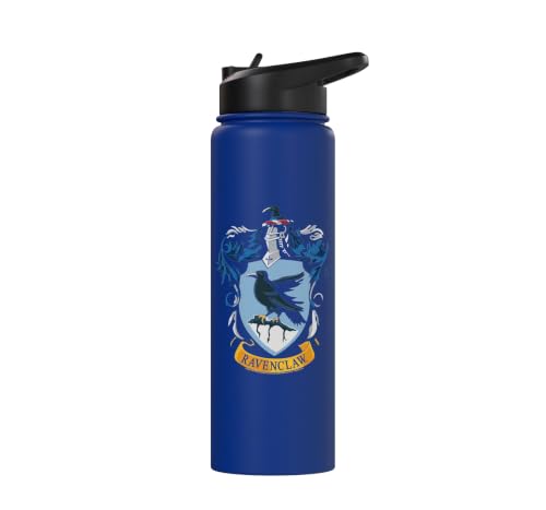 Ravenclaw House Crest Stainless Steel Insulated Water Bottle