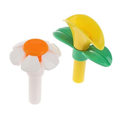 2PCS Cat Fountain Replacement Flower Nozzle Head for Round Cubic Top Water Dispen
