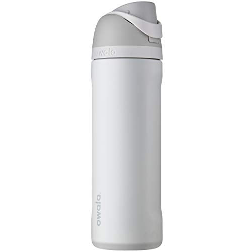 FreeSip Stainless Steel Water Bottle 24 oz Shy Marshmallow