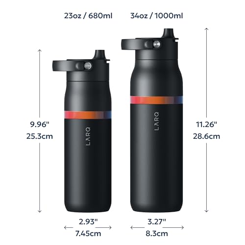 Swig Top Insulated Stainless Steel Water Bottle with Straw and Handle