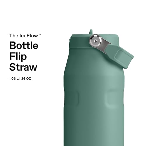 1913 Flip Straw Sports Water Bottle 1.06L