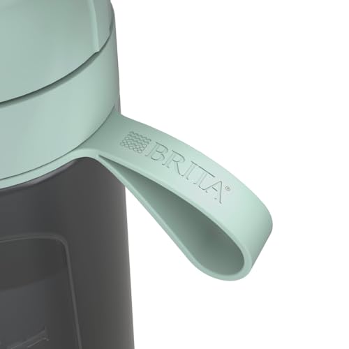 Sports Water Filter Bottle Model Active Dark Green