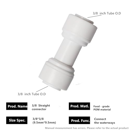 Food Grade Quick Connector Push (10 Count)