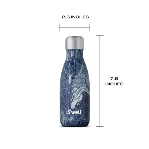 Azurite Marble Water Bottle