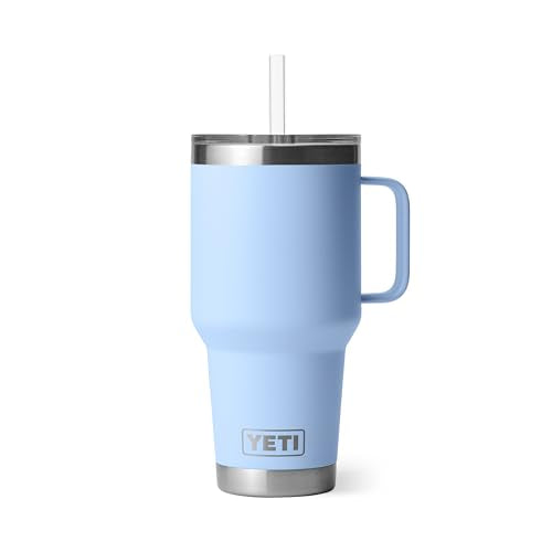Rambler 35 oz Tumbler with Handle and Straw Lid