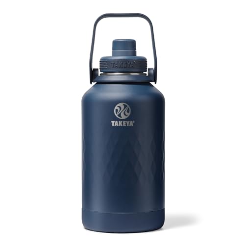 Sport Triple Insulated Water Bottle with Spout Lid and Ice Blocker