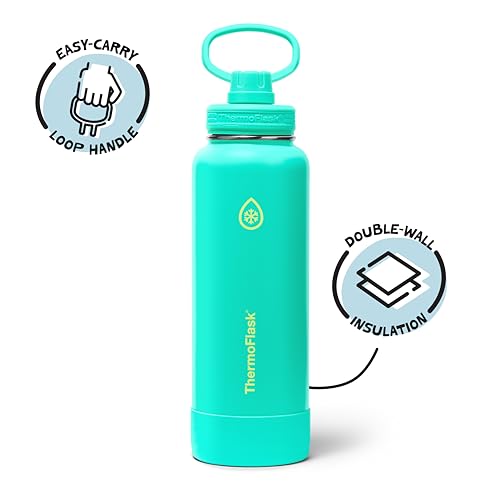 Insulated Water Bottle with Spout Lid