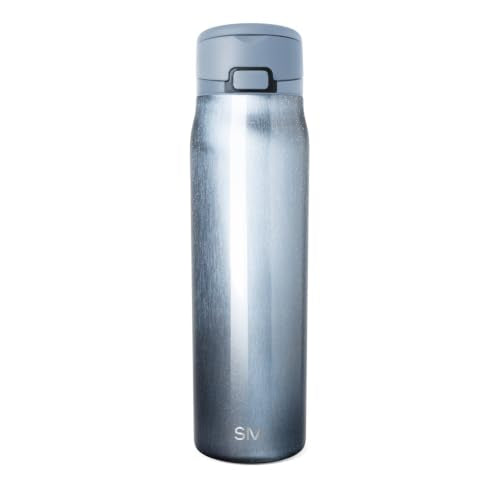 Water Bottle with Straw & Handle