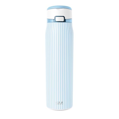 Water Bottle with Straw & Handle