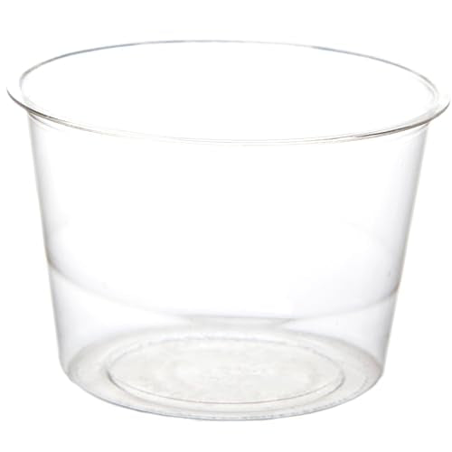 Compostable Clear PLA Plastic 4oz Portion Cups (2000 Count)