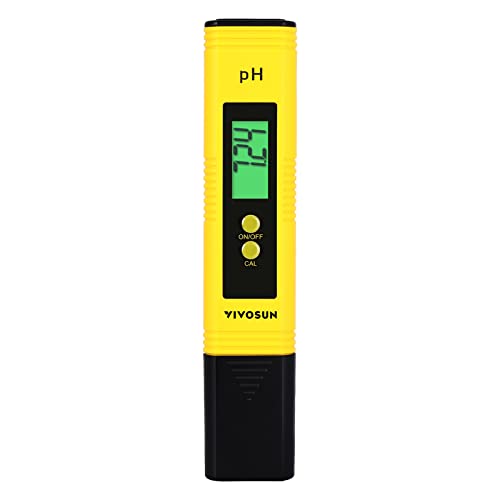 Digital pH Meter 0.01 Accuracy Pen Tester for Water Hydroponics