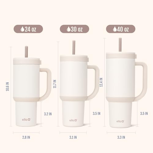 Oasis 24oz Insulated Stainless Steel Tumbler with Straw