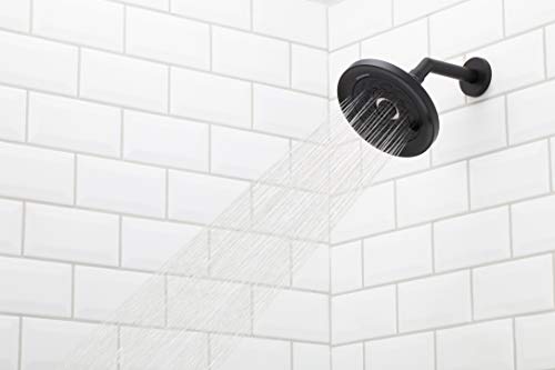 S-5000-MB-E175 Neo Exhilaration High Pressure Fixed Shower Head, 1.75 GPM, Matte Black