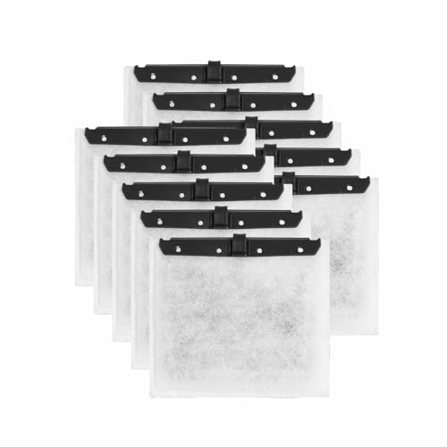 10 Pack Medium Aquarium Filter Cartridges for Filter Size 10 & E Internal Power Filter Size 20 (30 Gram)