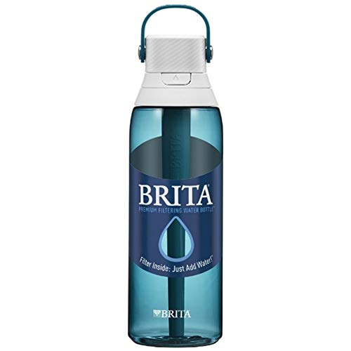 Hard Sided Plastic Premium Filtering Water Bottle