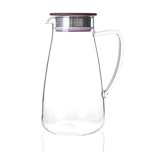 Flask Glass Iced Tea Jug 64oz