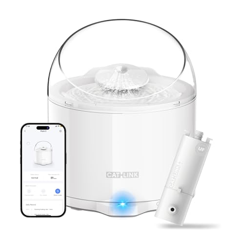 Pure 2 Cat Water Fountain with Wireless Pump