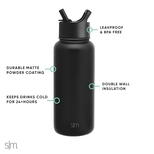 Disney Minnie Mouse Water Bottle with Straw