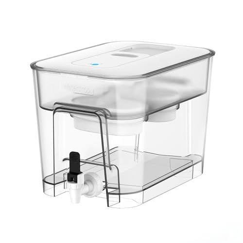 WFD-22L-DF Water Filter Dispenser, 40-Cup Water Purifier, White