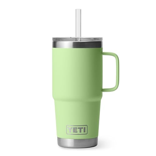 Rambler 25 oz Tumbler with Handle and Straw Lid