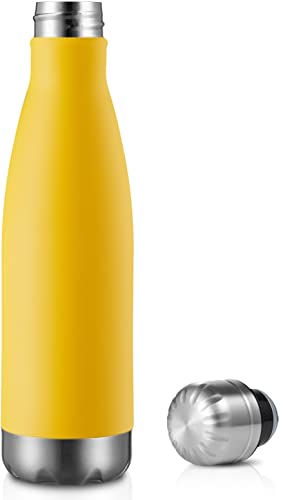 17oz Sport Water Bottle 12 Pack Vacuum Insulated Stainless Steel Leak