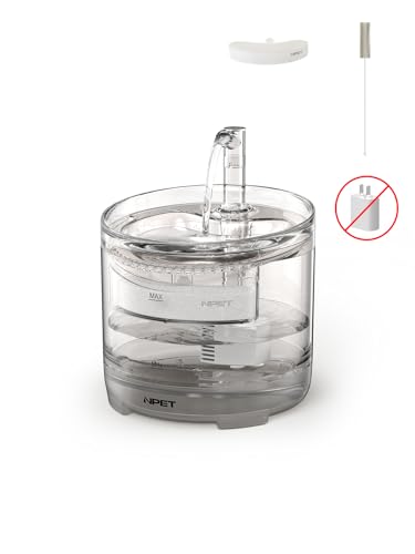 Cat Water Fountain WF050TP 1.5L Automatic Pet Drinking Fountain (50 Fl Oz)