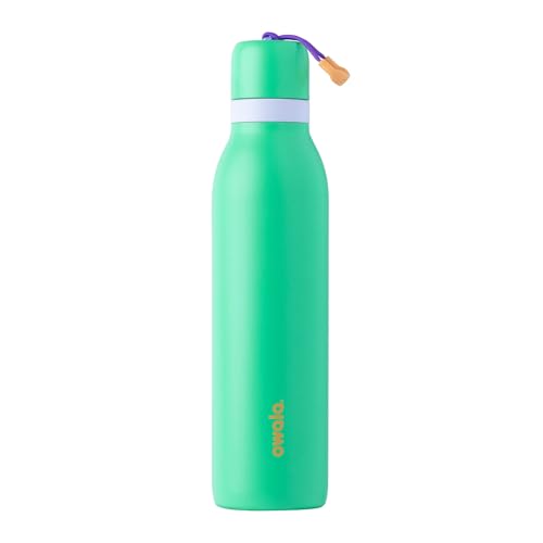 FreeSip Twist Stainless Steel Water Bottle 24 oz Sweet Pea