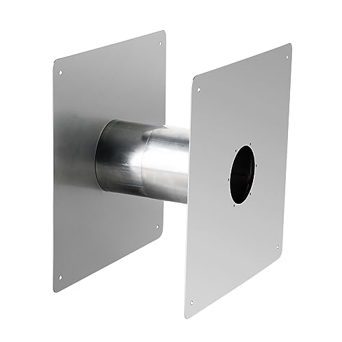 CAMPLUX 3.15" Stainless Steel Vent Wall Thimble for Indoor Gas Tankless Water Heater