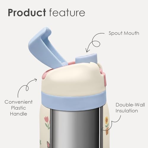 Gift for Dog Lover Stainless Steel Water Bottle