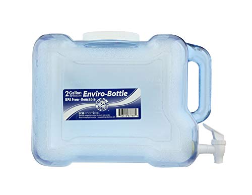 BpA Free 2 Gallon Refrigerator Bottle with Spigot