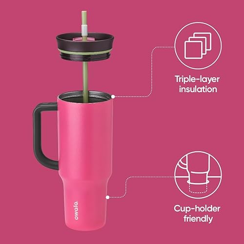 Tumbler Stainless Steel Water Bottle 40 oz Bunny Hop