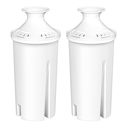 NSF 53 & 42 Certified Water Filter Replacement for Brita® Pitchers and Dispensers (2 Count)