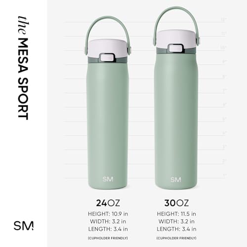 Insulated Sport Water Bottle with Chug Lid
