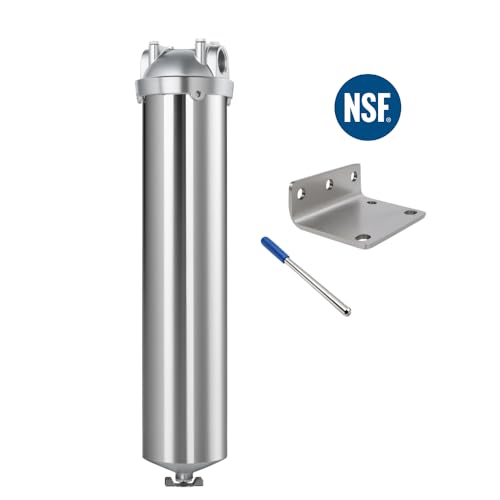 NSF ANSI 42 Stainless Steel Whole House Water Filter Housing