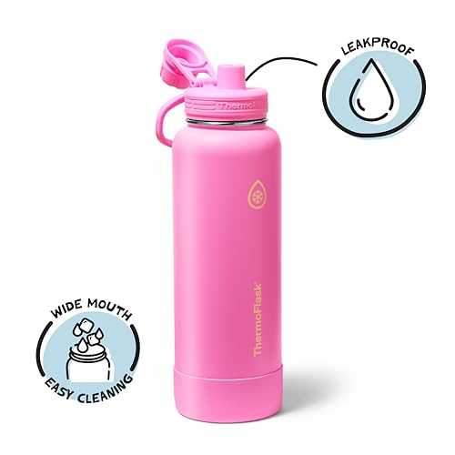 Insulated Water Bottle with Spout Lid