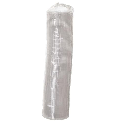 Eco Products Compostable Clear PLA Plastic Portion Cup Lids (2000 Cup Lids)