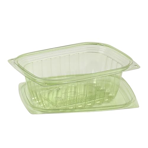 Compostable 12oz Rectangular Deli Containers With Lids (300 Count)