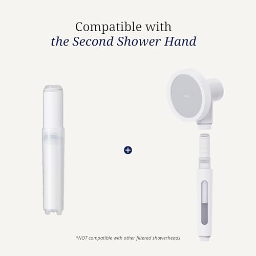 SecondShower Clinically Proven Filter for Skin Health (3 Count)