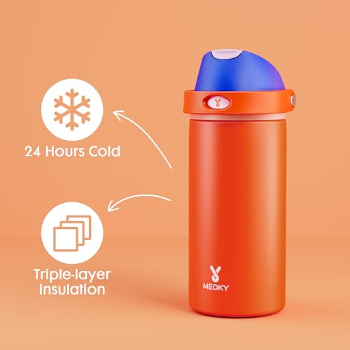 18 oz Insulated Water Bottle for Kids