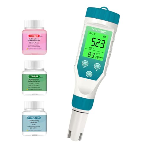 PH Meter for hydroponics & Spa Salt Tester