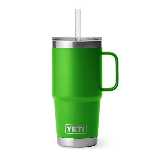 Rambler 25 oz Tumbler with Handle and Straw Lid