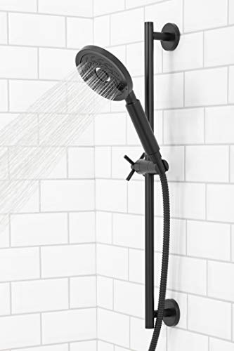 VS-5000-MB-E15 Neo Exhilaration High Pressure Hand Held Shower Head, 1.5 GPM, Matte Black