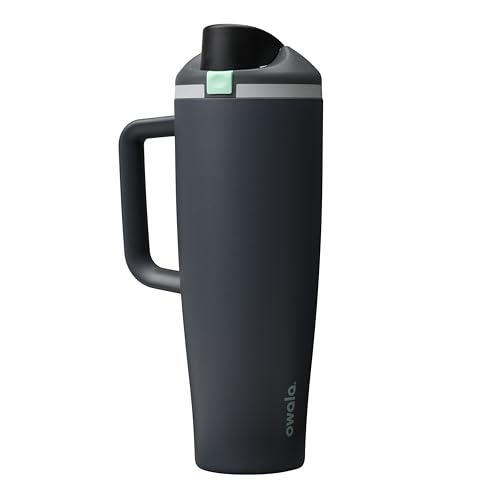 FreeSip Tumbler Stainless Steel Water Bottle 40 oz Foggy Tide